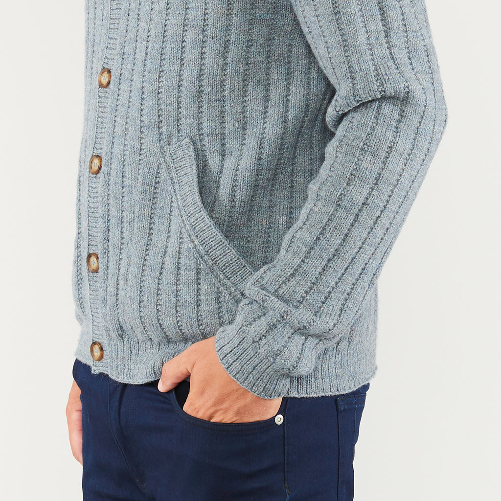 OPSKRIFT: Eldey Strik Cardigan Mand