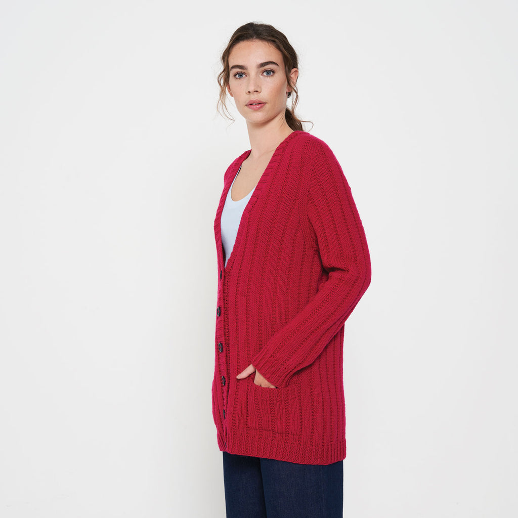 OPSKRIFT: Eldey Strik Cardigan Dame