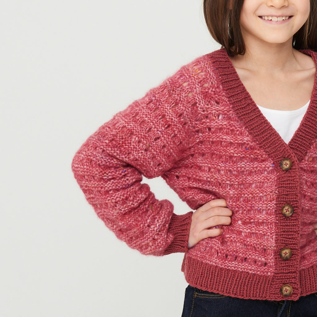 OPSKRIFT: Endelave Strik Cardigan Barn